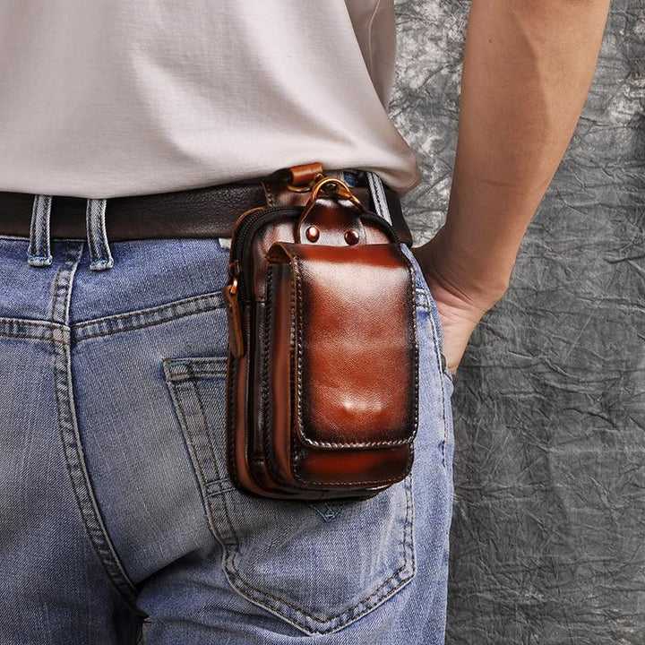Kalsten | Men's High-Quality Leather Waist Bag - Guardian Leather