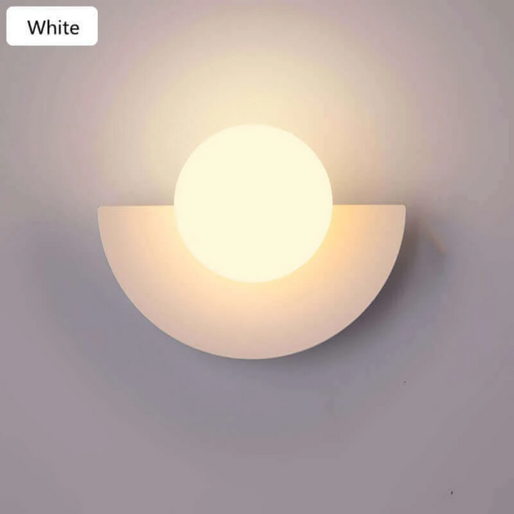 Kalsten | Metal Half Moon Wall Lamp - LunaMetal
