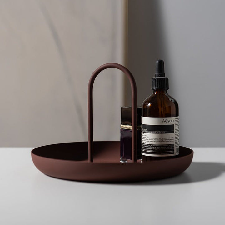 Kalsten | Minimalist, round, decorative tray