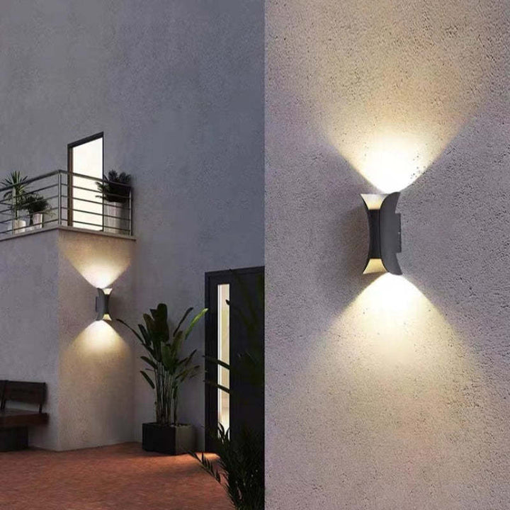 LumiEdge Modern LED Outdoor Wall Light