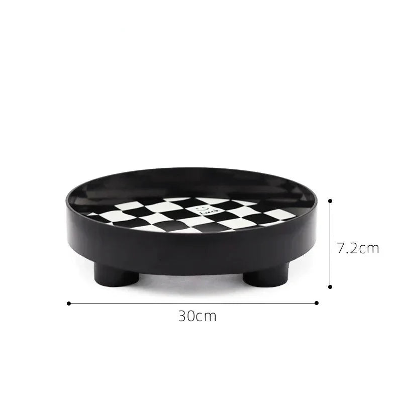 Kalsten | Monochrome Chessboard Storage Tray