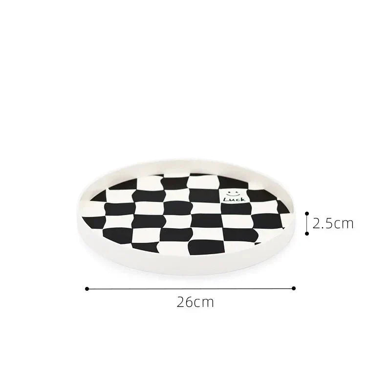 Kalsten | Monochrome Chessboard Storage Tray
