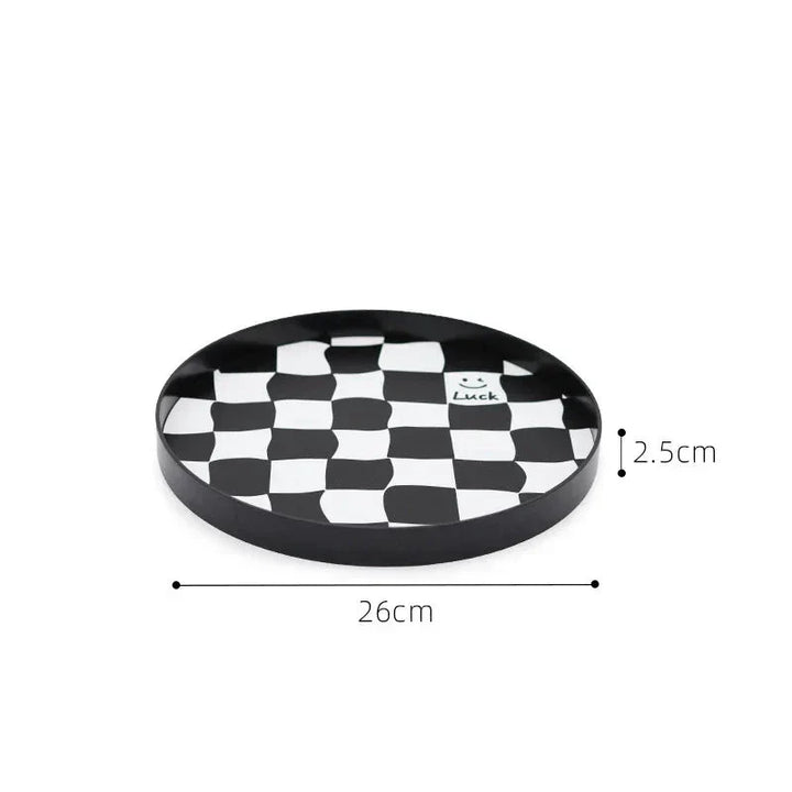 Kalsten | Monochrome Chessboard Storage Tray