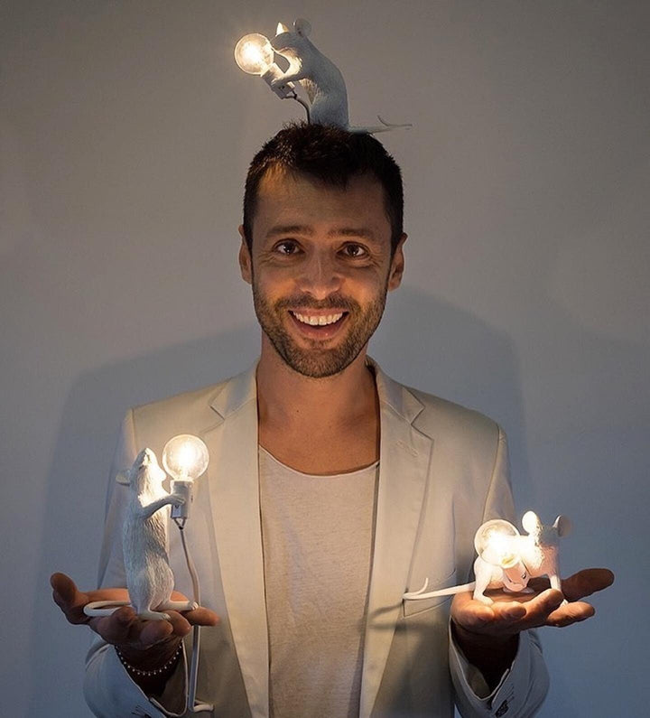 Mouse-Shaped Table Lamp