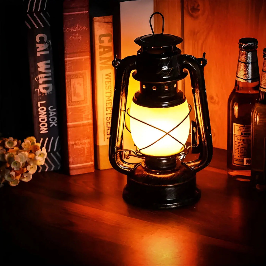 Industrial LED Hanging Lamp - for Cozy Evenings & Outdoor Use Noxord