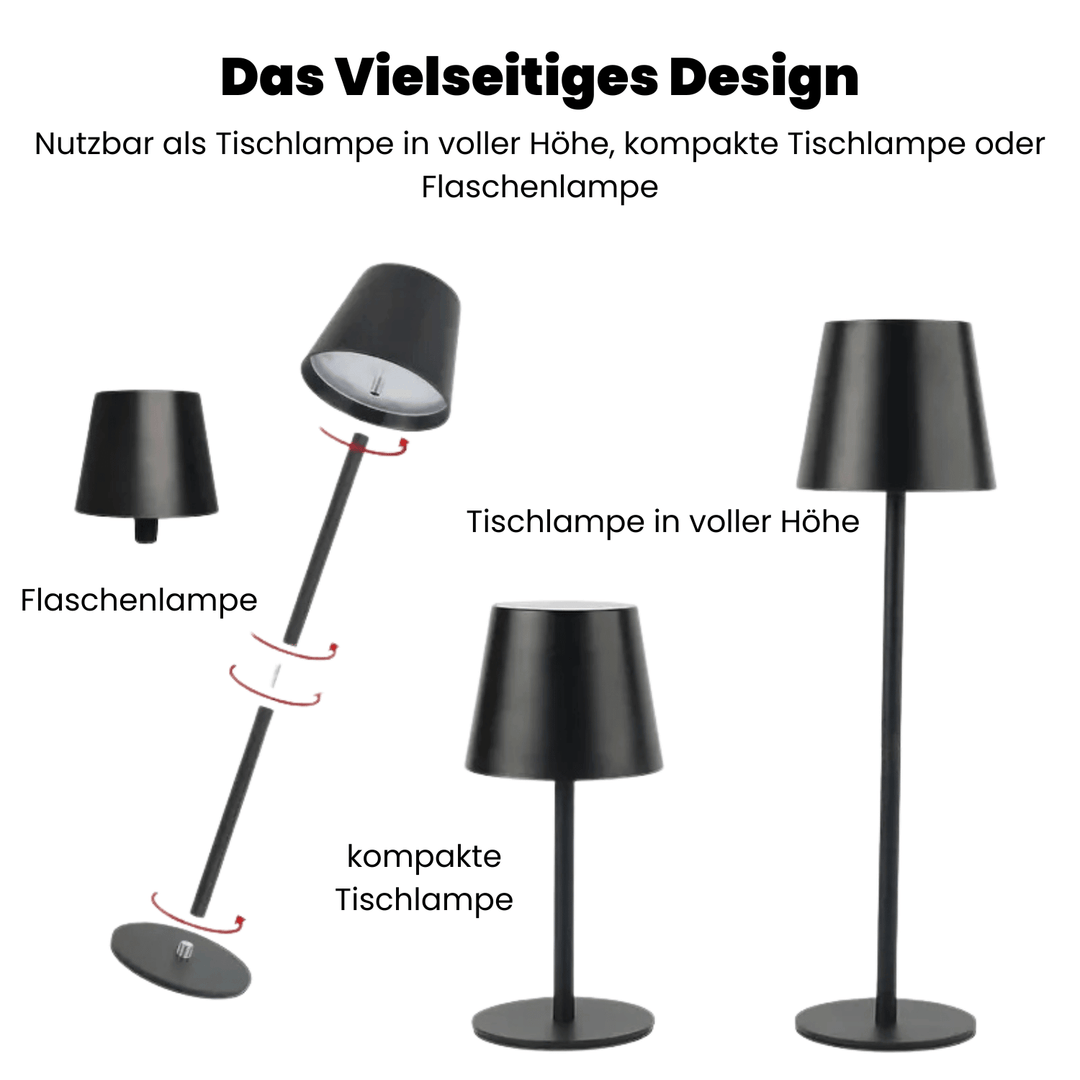 Wireless Touch LED Table Lamp – Dimmable
