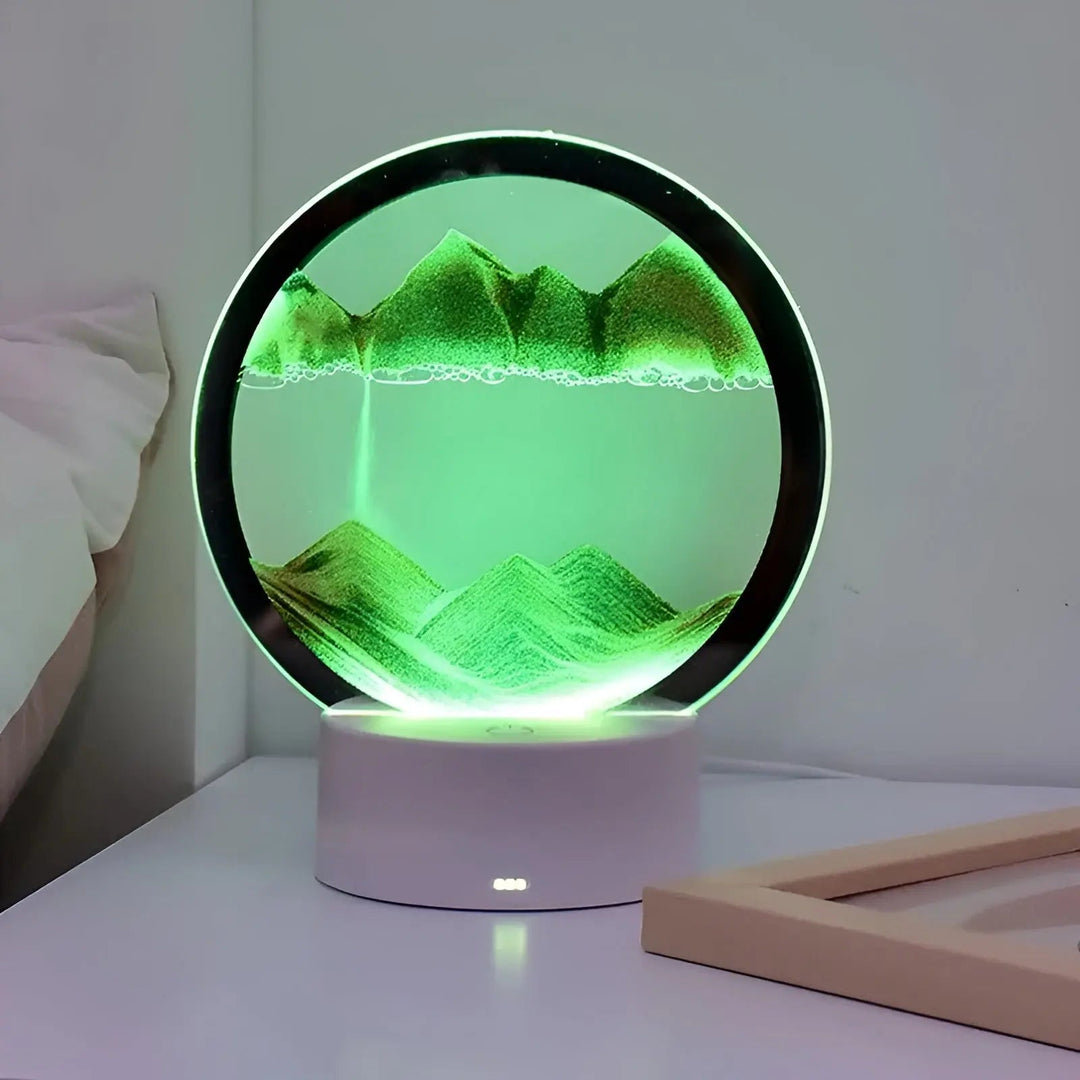 Enchanting Quicksand Art Lamp – Magical Animation Lighting for Any Interior Noxord
