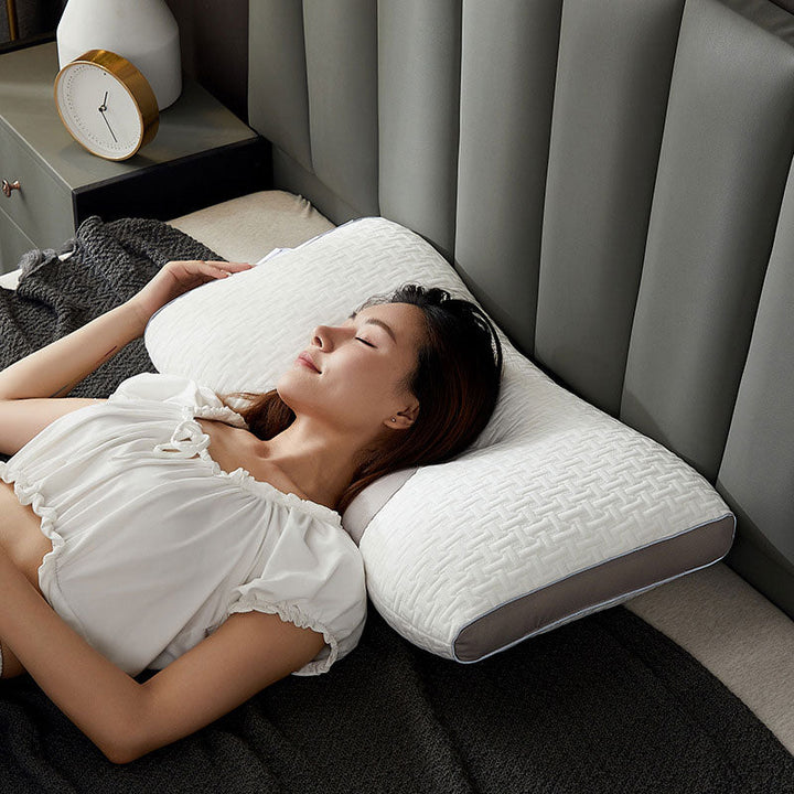 Noxord | Hybrid Pillow for Back and Side Sleepers - Neck and Shoulder Support Pillow