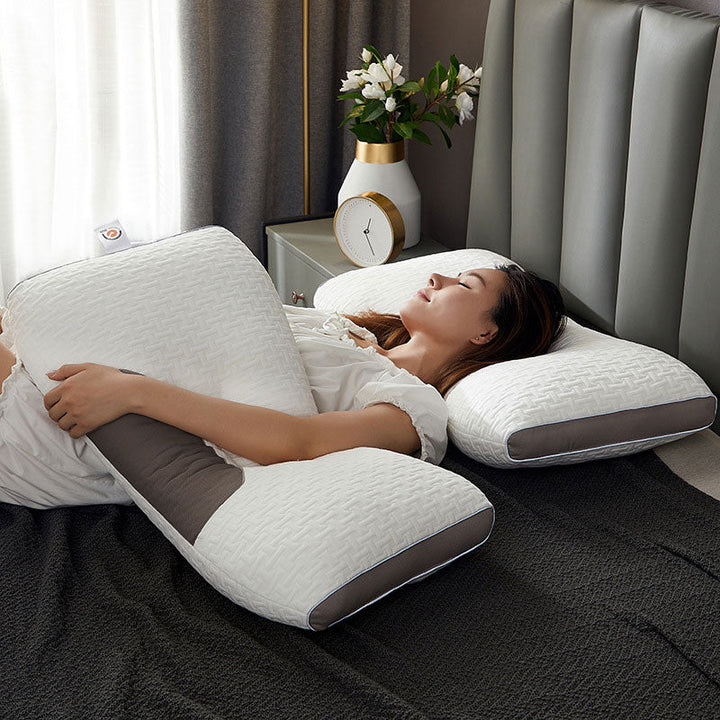 Noxord | Hybrid Pillow for Back and Side Sleepers - Neck and Shoulder Support Pillow