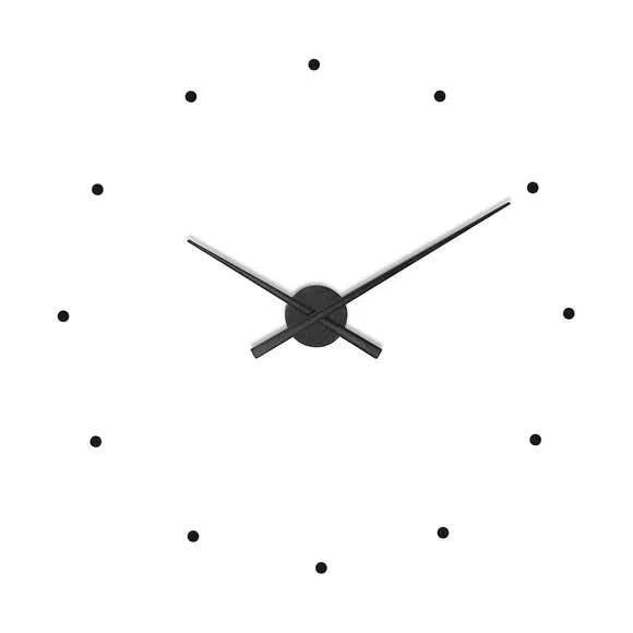 Kalsten | Minimalist Black Modern Wall Clock 40cm