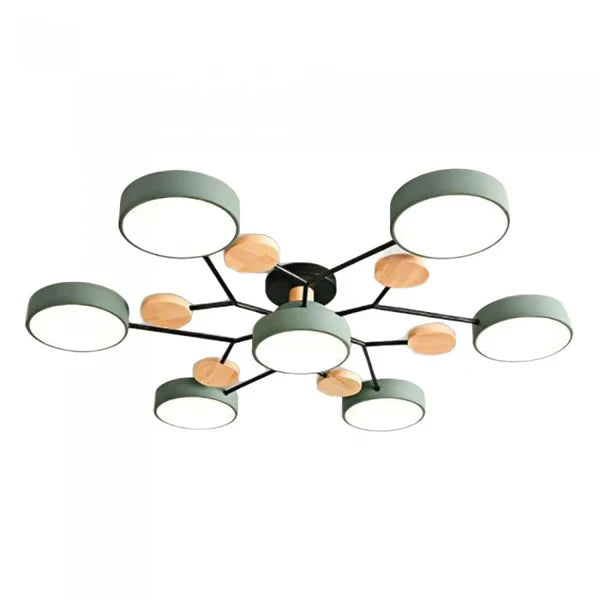 Scandinavian Branched LED Chandelier for Modern Home Lighting