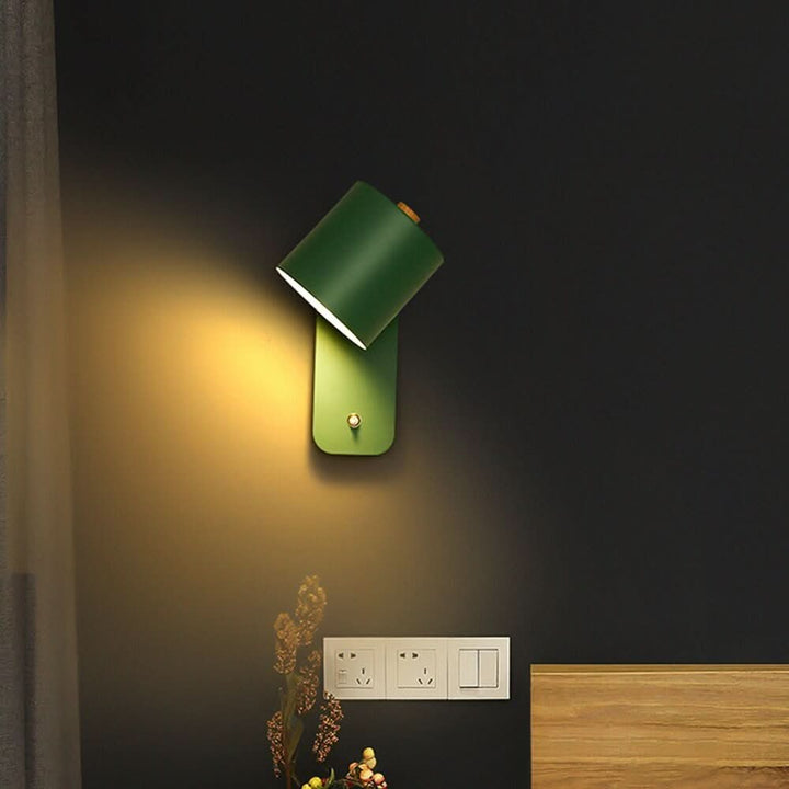 Kalsten | Modern Nordic LED Wall Light with Switch