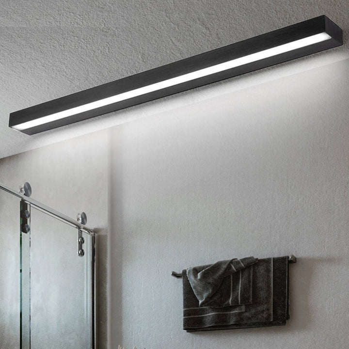20''/24''/28'' Rectangle LED Bathroom Vanity Light with Downlight Design | Noxord