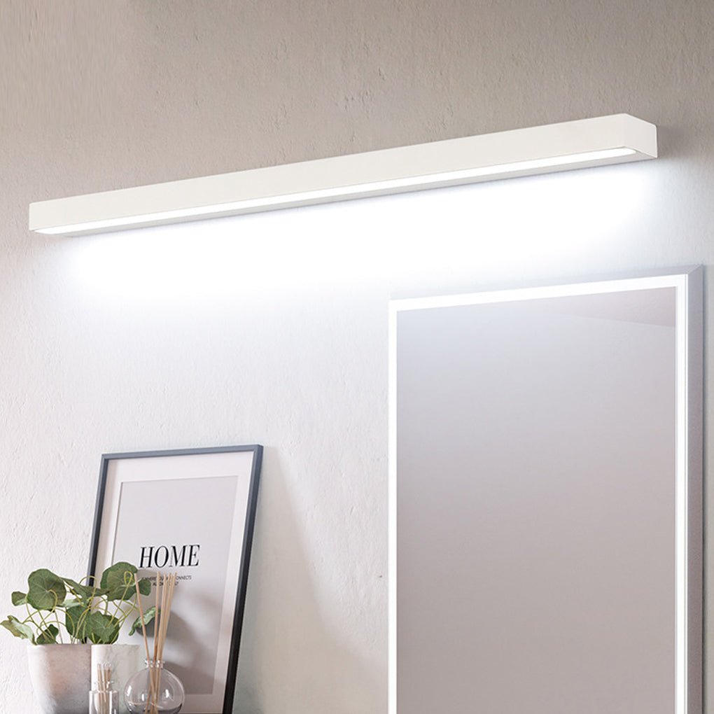 20''/24''/28'' Rectangle LED Bathroom Vanity Light with Downlight Design | Noxord