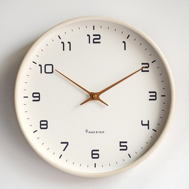 Kalsten | LUNDTIME – Silent Wooden Wall Clock with Scandinavian Design