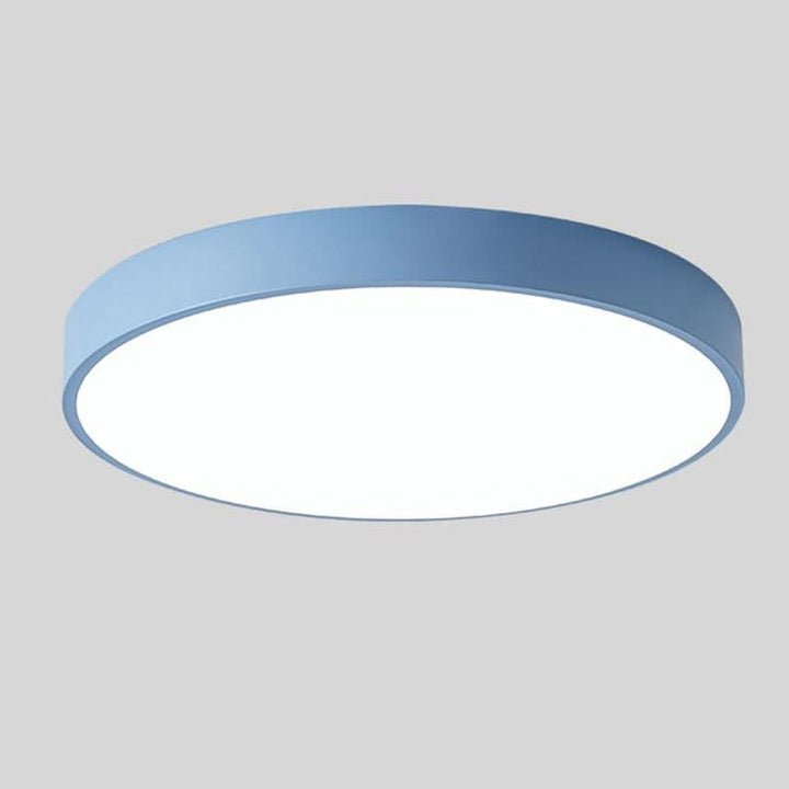 Kalsten | Nordic Wood LED Ceiling Light – Macaron Design, 23–30cm