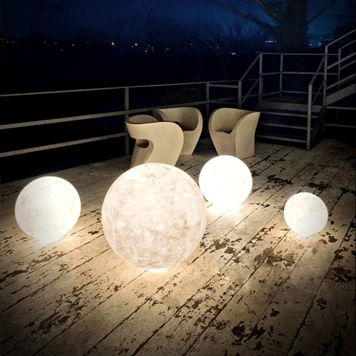 Kalsten | Magical Moon Lamp - with Wireless Touch Control and Wooden Stand