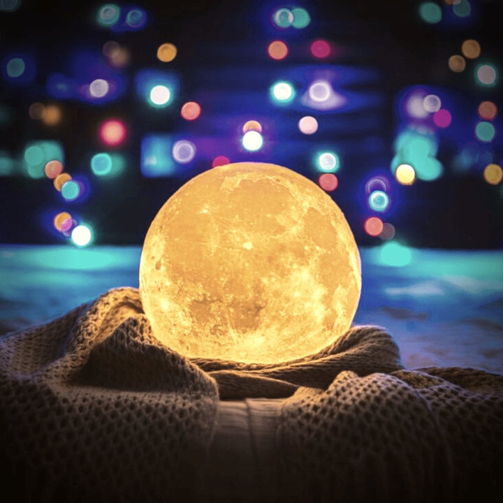 Kalsten | Moon lamp - Lunar - Rechargeable - Touch control
