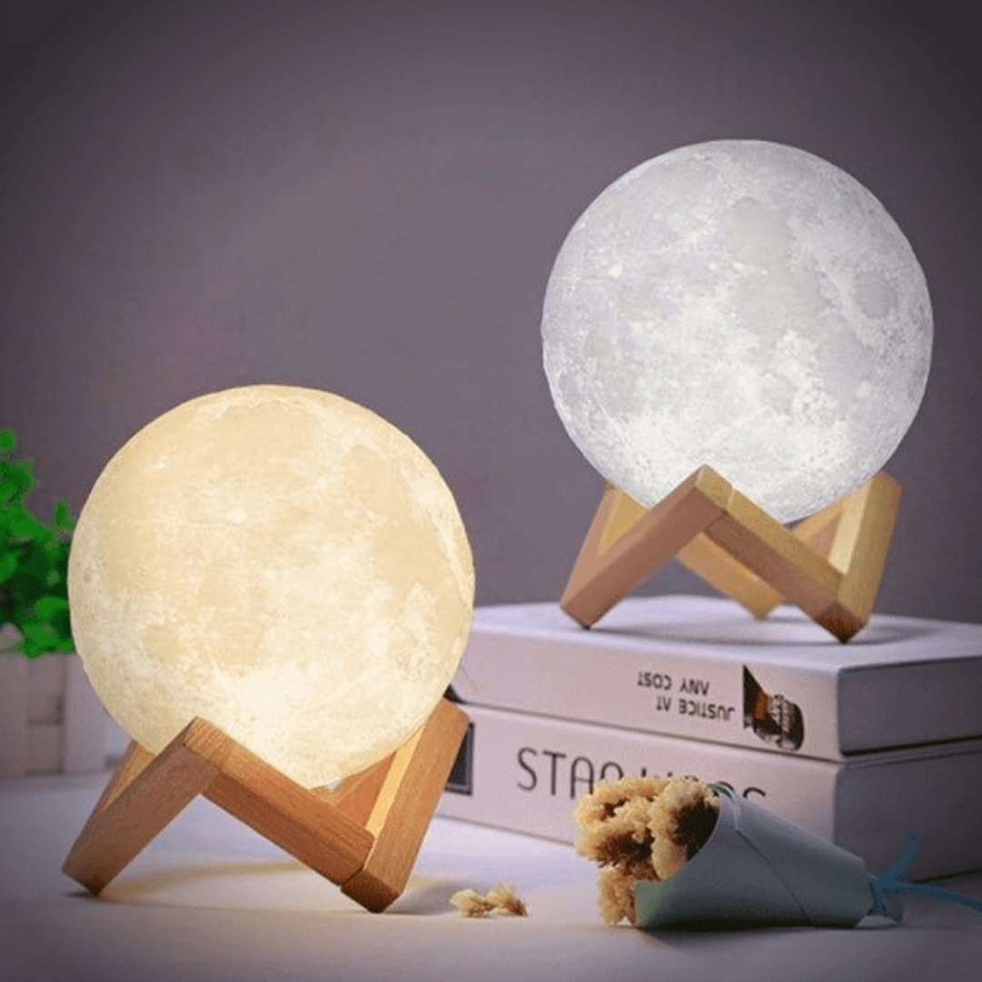 Moon Lamp Lunar – Rechargeable Touch Light