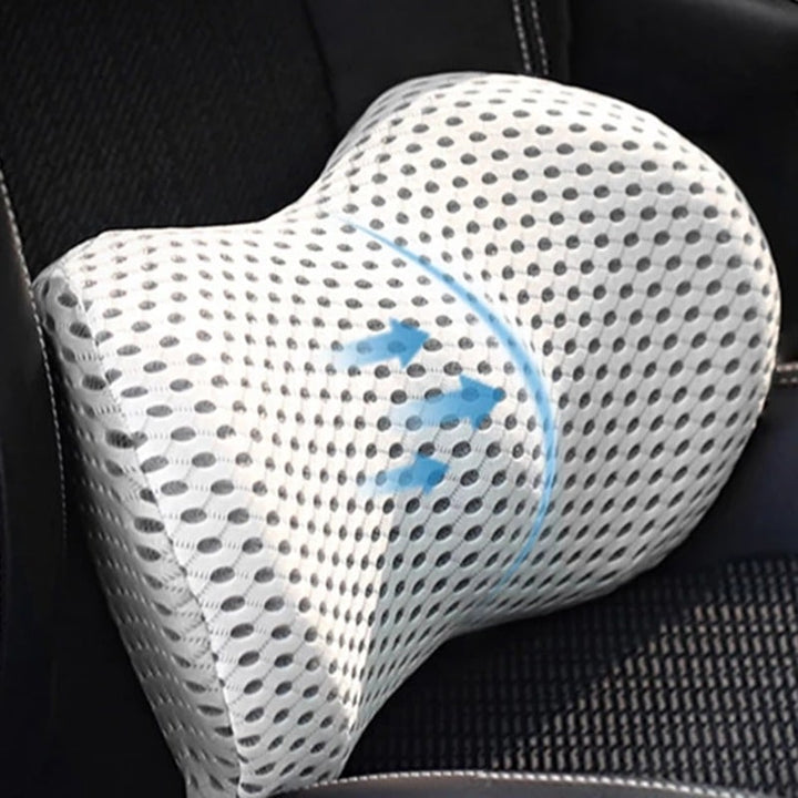 Kalsten | SpineRest Orthopedic Lumbar Pillow | Ergonomic Back Support for Office, Car & Home | Removable Cover