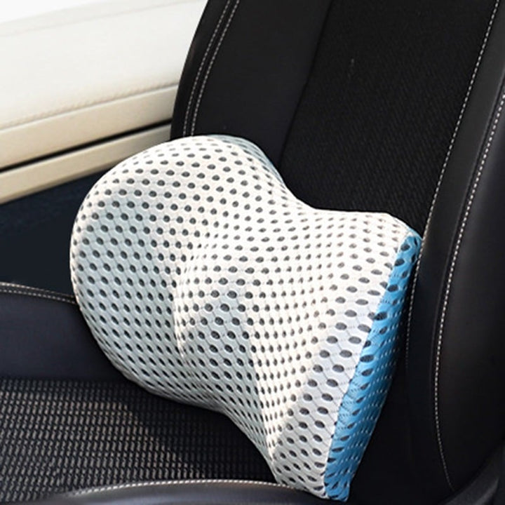 Kalsten | SpineRest Orthopedic Lumbar Pillow | Ergonomic Back Support for Office, Car & Home | Removable Cover
