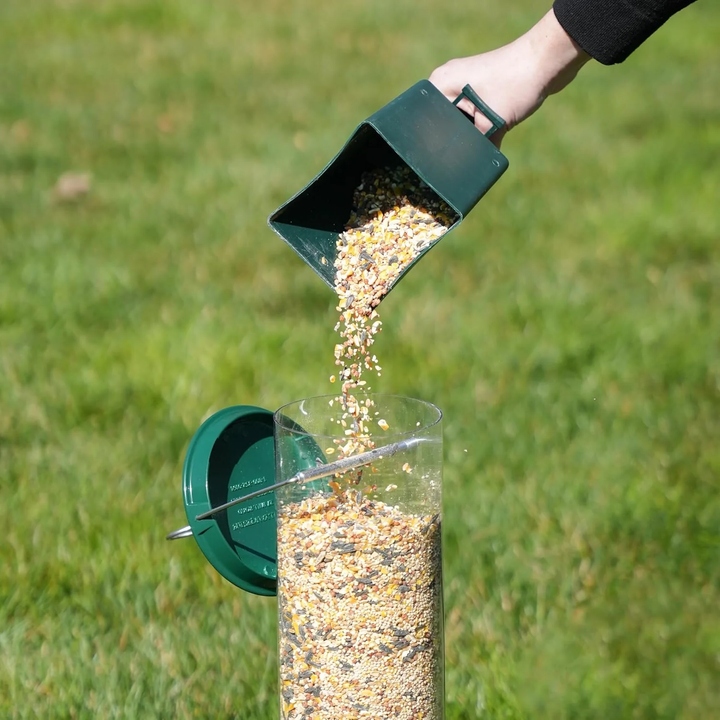 Kalsten | Metal Hanging Squirrel-Proof Bird Feeder for Gardens