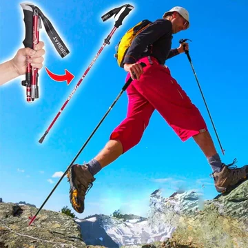 Adjustable Folding Telescopic Walking Poles