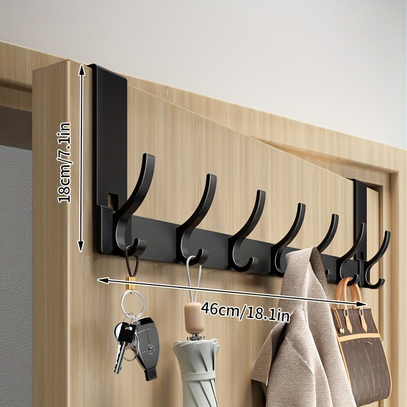 Over-the-Door Hook – No-Drill Storage Solution