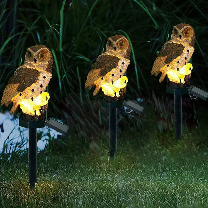 Kalsten | OwlGlow Solar-Powered Garden Lamp