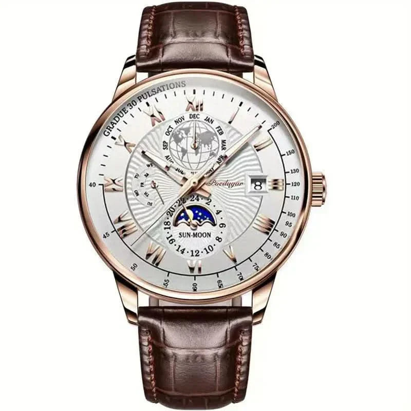 Kalsten | Mechanical Men’s Luxury Watch with Moonphase