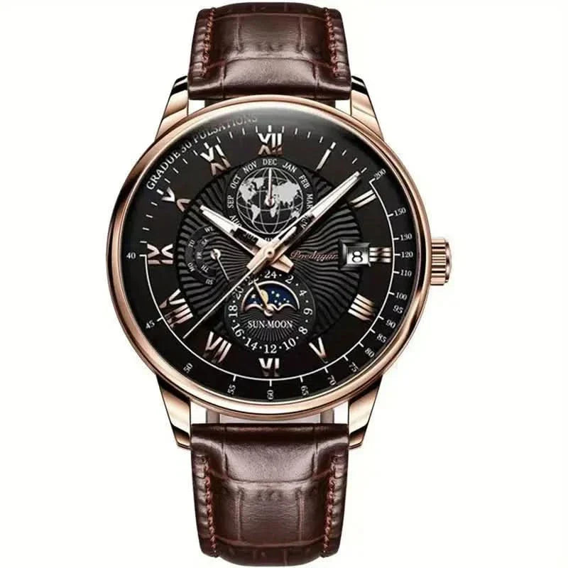 Kalsten | Mechanical Men’s Luxury Watch with Moonphase