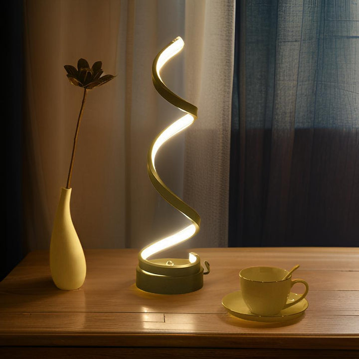 Modern LED Table Lamp with Touch Control and Warm Light Noxord