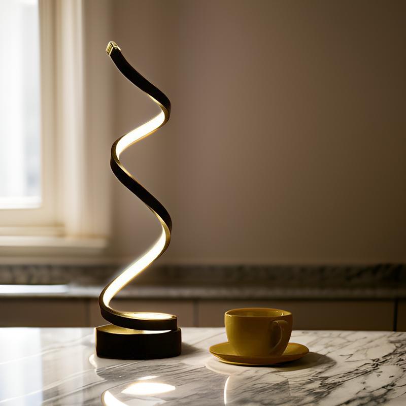 Modern LED Table Lamp with Touch Control and Warm Light Noxord