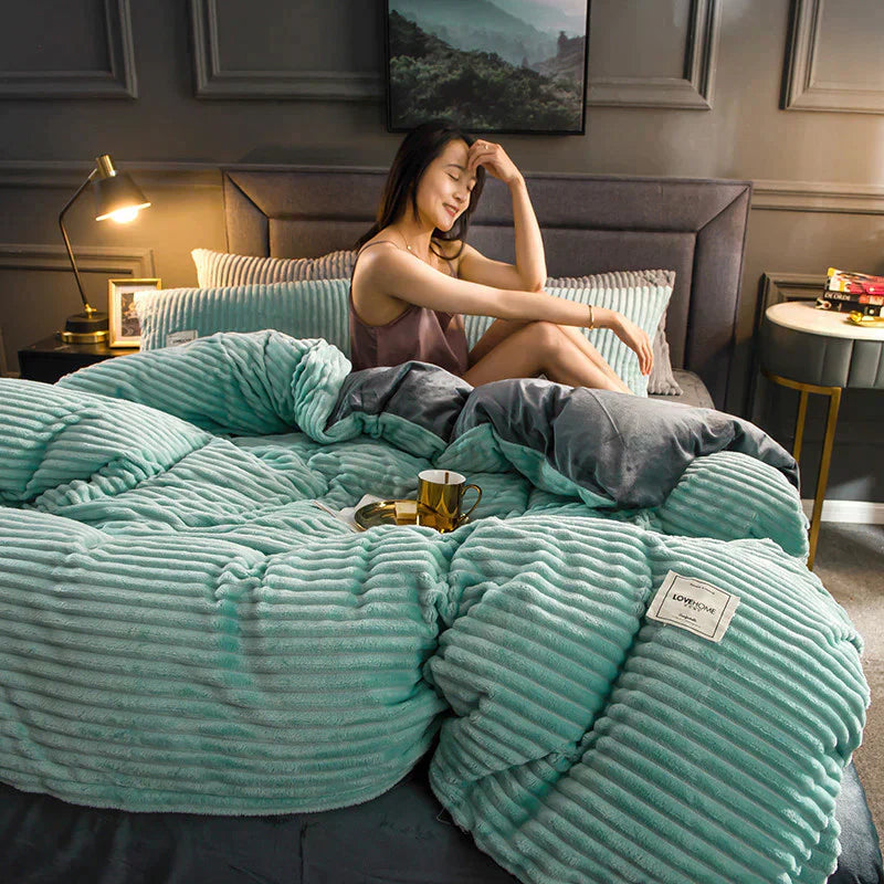 Soft Plush Fleece Blanket for Bed Noxord