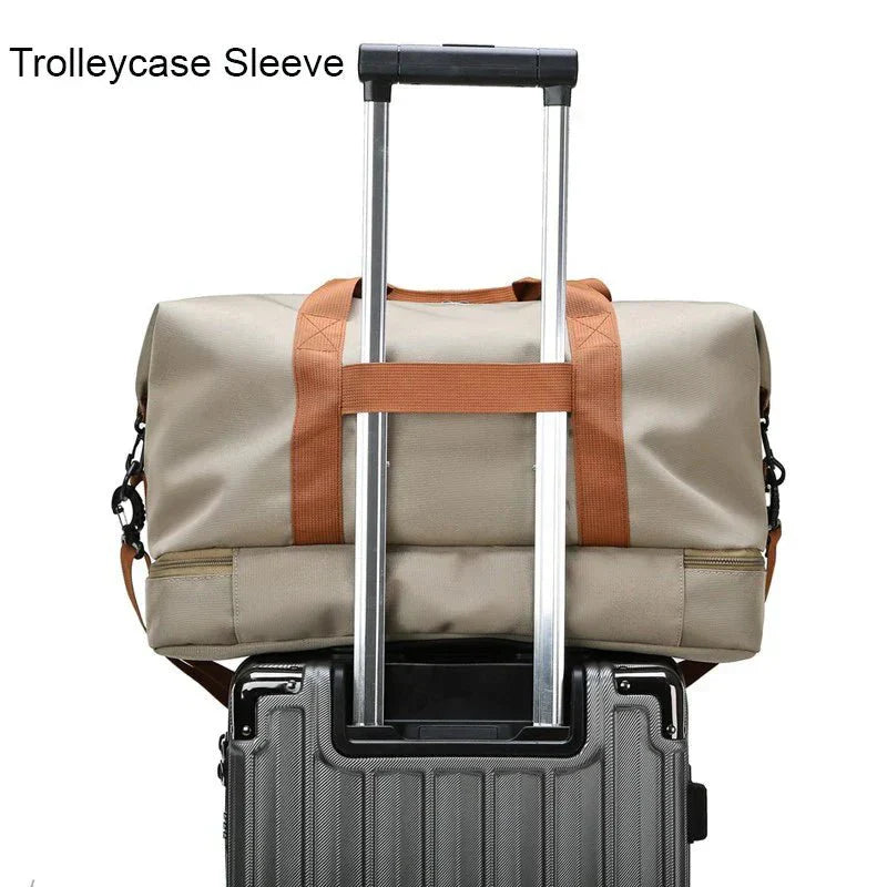 Kalsten | FITVOY DUFFEL – Lightweight Gym & Travel Bag with Shoe Compartment and Wet-Dry Separation