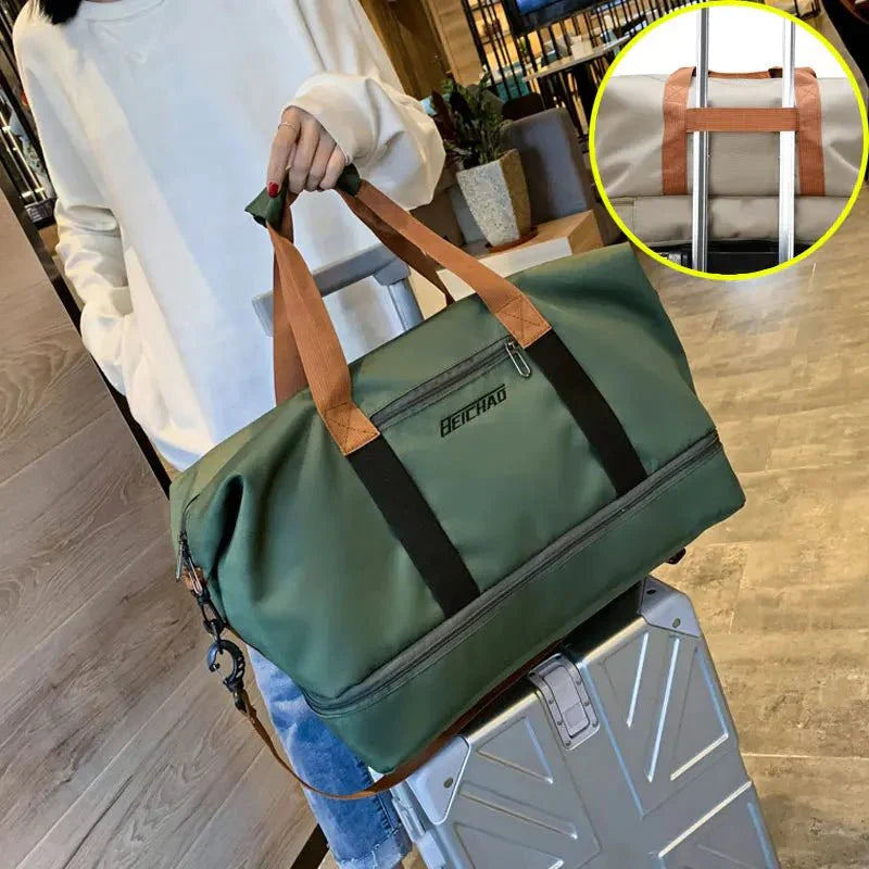 Kalsten | FITVOY DUFFEL – Lightweight Gym & Travel Bag with Shoe Compartment and Wet-Dry Separation