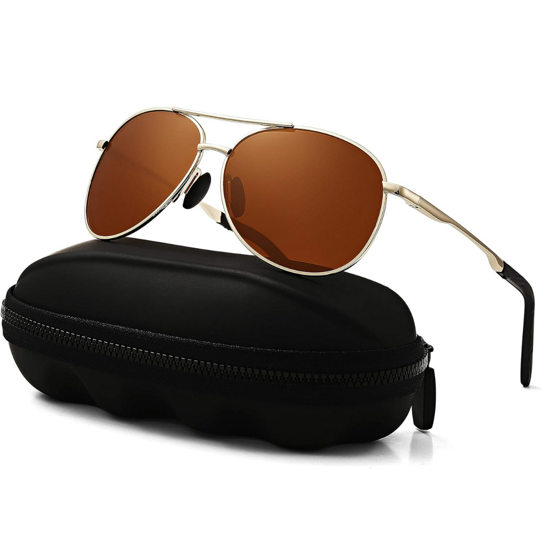Kalsten | Joey Polarized Aviator Sunglasses with UV400 Protection