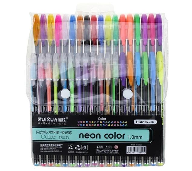Glitzerly Glitter Gel Pens Set | Kalsten