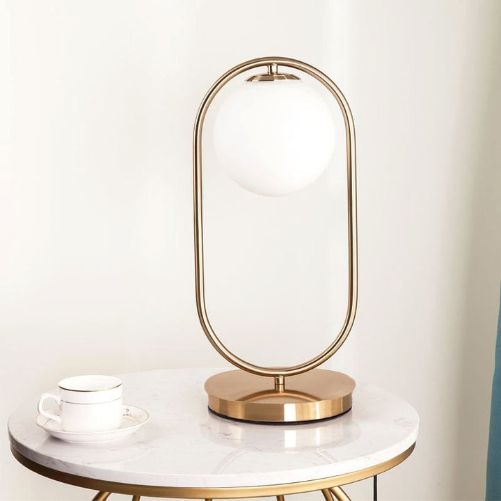 Modern Glass Ball Table Lamp | Noxord