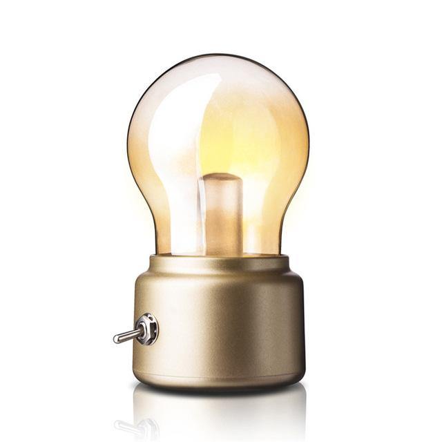 Vintage Chargeable Led  Mini Bed Lamps | Kalsten