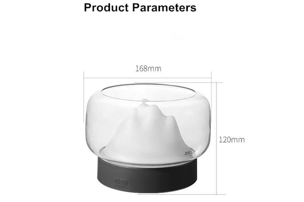 Moutain View Essential Oil Aromatherapy Diffuser Lamp | Kalsten