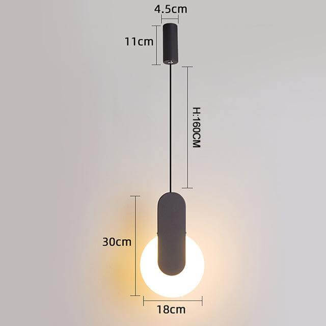 Modern Led Half Sun Chandelier | Noxord