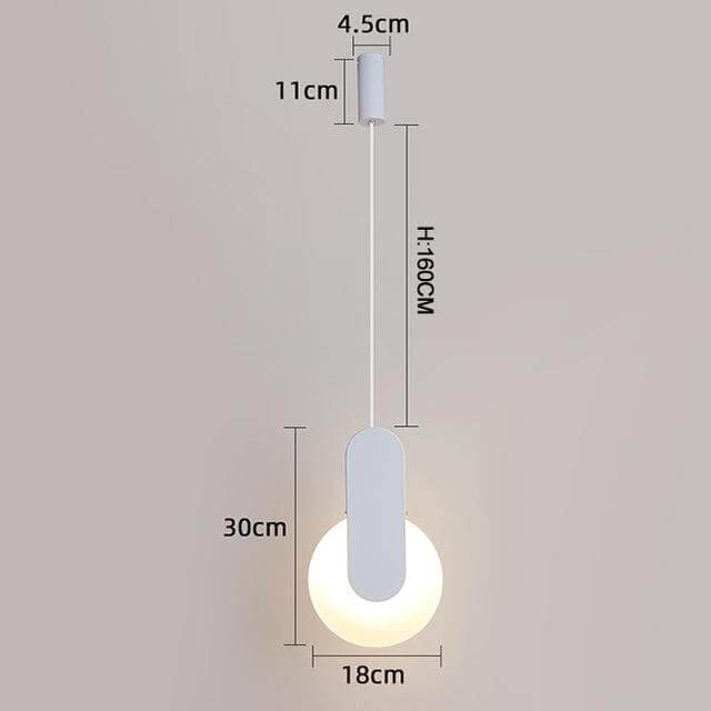 Modern Led Half Sun Chandelier | Noxord