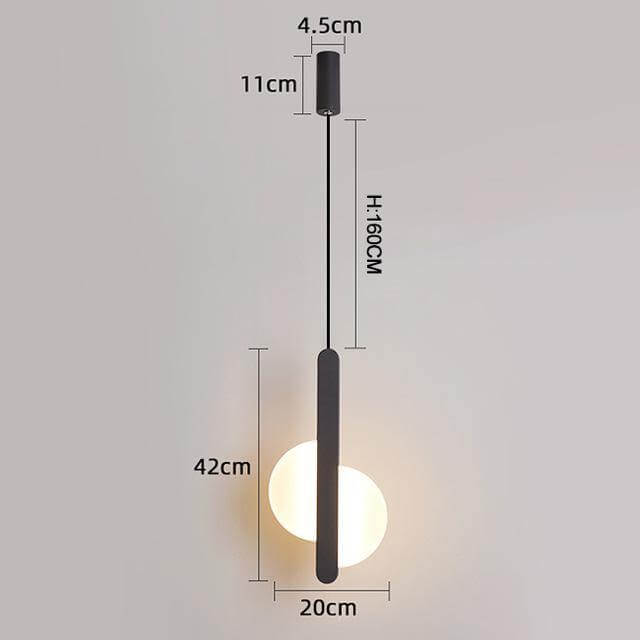Modern Led Half Sun Chandelier | Noxord