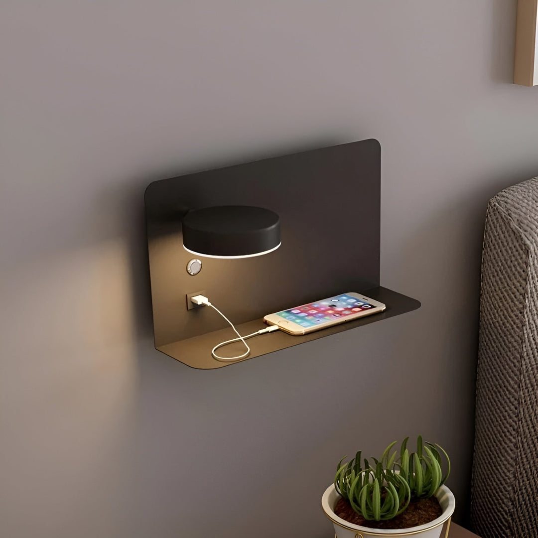 Wall lamp – Rechargeable elegance with USB LED lighting for a luxurious atmosphere | Kalsten