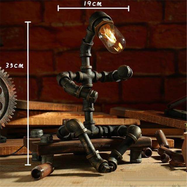 Creative Iron Vintage Robotic Lamps | Noxord