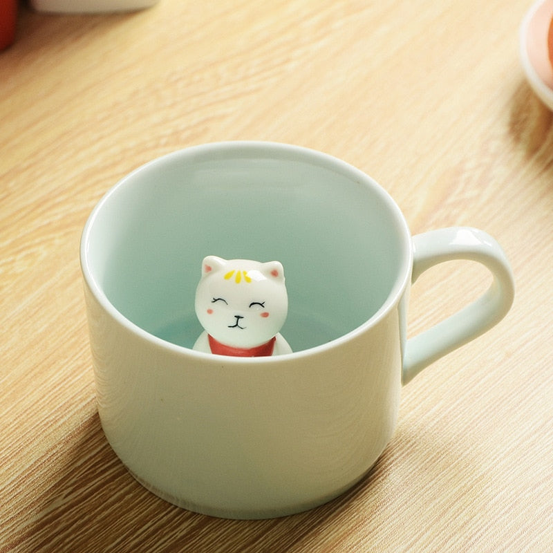Kalsten | 3D Creative Cartoon Animal Ceramic Mugs