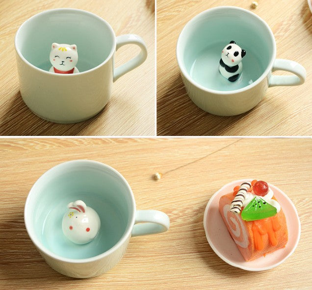 Kalsten | 3D Creative Cartoon Animal Ceramic Mugs