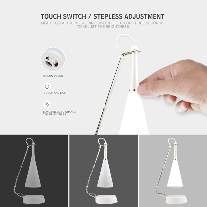 Touch Sensor Bluetooth Speaker Led Table Lamp | Noxord