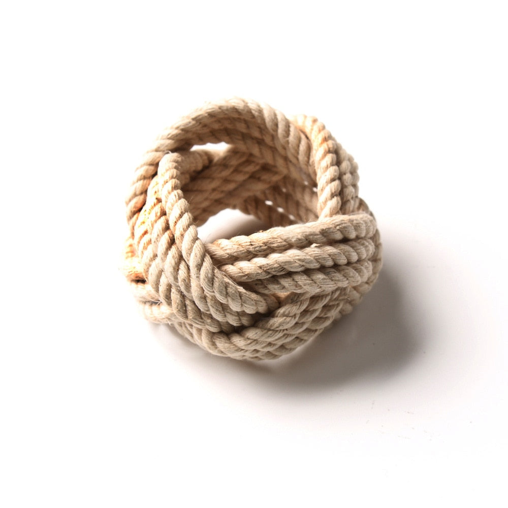 Kalsten | Braided Jute Napkin Ring - Set of 10